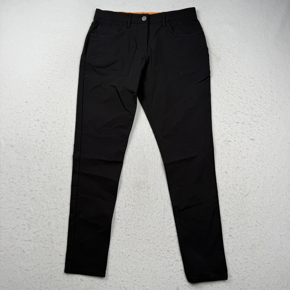 Macade Golf Pants Mens 28x27 Gray Slim Fit Stretch Khakis Tapered Chino
